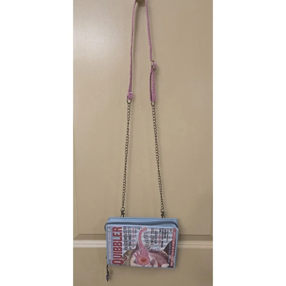 Harry Potter The Quibbler Crossbody Bag Spirit Halloween Spencer's Luna Lovegood